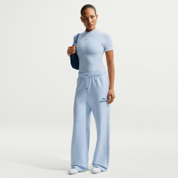 NIKE Sportswear Phoenix Fleece High-Waist Jogginghose Damen 407 - hydrogen blue XS