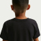 NIKE Sportswear Boxy Hoops T-Shirt Kinder 010 - black XS (122-128 cm)