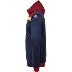 uhlsport Offense 23 Multi Jacke marine/bordeaux/fluo gelb XL