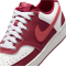 NIKE Court Vision Low Premium Sneaker Damen 601 - team red/adobe-white 36.5