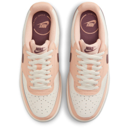 NIKE Court Vision Low Premium Sneaker Damen 200 - shimmer/sail-tattoo 36