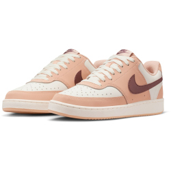 NIKE Court Vision Low Premium Sneaker Damen 200 - shimmer/sail-tattoo 36.5