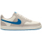 NIKE Court Vision Low Sneaker Herren 103 - sail/brilliant blue-cream ii 39