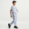 NIKE Air Fleece Jogginghose Kinder 407 - hydrogen blue/black/black M (137-147 cm)