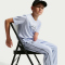 NIKE Air Fleece Jogginghose Kinder 407 - hydrogen blue/black/black M (137-147 cm)