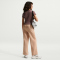 NIKE Sportswear Slim Cropped Ribbed T-Shirt Mädchen 502 - tattoo M (137-146 cm)