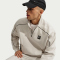 NIKE Sportswear Air 1/4-Zip Fleece Sweatshirt Herren 072 - light bone/black S