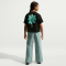NIKE Sportswear Flower Boxy T-Shirt Mädchen 010 - black S (128-137 cm)