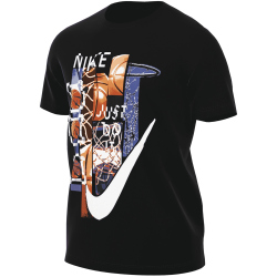 NIKE Standard OC F2 T-Shirt Herren 010 - black S