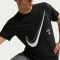 NIKE Standard Dri-FIT HBR T-Shirt Herren 010 - black/white S
