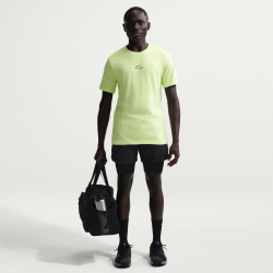 NIKE Pro Dri-FIT T-Shirt Herren 360 - lt liquid lime/black S