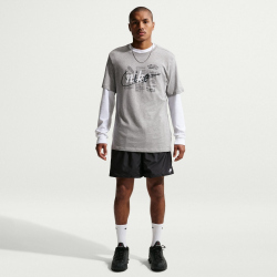 NIKE Sportswear T-Shirt Herren 063 - dk grey heather S