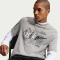 NIKE Sportswear T-Shirt Herren 063 - dk grey heather S