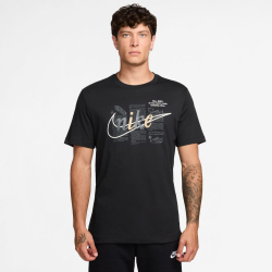 NIKE Sportswear T-Shirt Herren 010 - black S