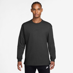 NIKE Sportswear Premium Essentials Langarmshirt Herren 010 - black M