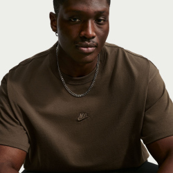 NIKE Sportswear Premium Essentials T-Shirt Herren 212 - dark hazel S