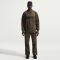 NIKE Sportswear Woven 1/2-Zip Hoodie Herren 212 - dark hazel/black/black S