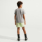NIKE Sportswear Brandmark T-Shirt Kinder 063 - dk grey heather S (128-137 cm)