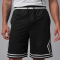 NIKE Jordan Sport Dri-FIT 9" Diamond Shorts Herren 011 - black/black/black XS