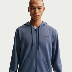 NIKE Hyverse Dri-FIT Fleece Kapuzenjacke Herren 491 - diffused blue/diffused blue/black M