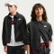 NIKE Sportswear Club Repel Coaches Trainingsjacke Kinder 010 - black/white M (137-147 cm)