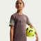 NIKE Kylian Mbappé Academy 25 Dri-FIT kurzarm Trainingsshirt Kinder 291 - plum eclipse/lt liquid lime/black S (128-137 cm)