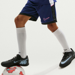 NIKE Academy Dri-FIT 7" Fußball Shorts Kinder 492 - blue void/white/black/pinksicle XS (122-128 cm)