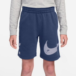 NIKE Sportswear Club French Terry Shorts Kinder 461 - mystic navy/ghost S (128-137 cm)
