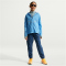 NIKE Miler Dri-FIT Woven Trainingshose Kinder 461 - mystic navy/reflective silv S (128-137 cm)