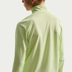 NIKE Miler Dri-FIT 1/2-Zip Trainingsshirt Kinder 360 - lt liquid lime/reflective silv M (137-147 cm)
