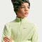 NIKE Miler Dri-FIT 1/2-Zip Trainingsshirt Kinder 360 - lt liquid lime/reflective silv M (137-147 cm)