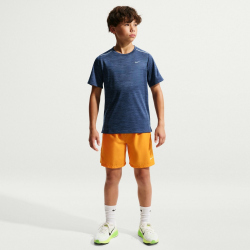 NIKE Miler Dri-FIT Trainingsshirt Kinder 461 - mystic navy/reflective silv M (137-147 cm)