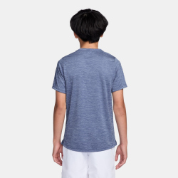 NIKE Miler Dri-FIT Trainingsshirt Kinder 461 - mystic navy/reflective silv L (147-158 cm)