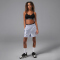 NIKE Jordan Sport Essentials Indy Light Support Padded verstellbarer Sport-BH Damen 010 - black/black/white/white XS