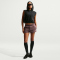 NIKE Sportswear Phoenix Fleece Mid-Waist Shorts Damen 502 - tattoo/sail S