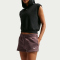 NIKE Sportswear Phoenix Fleece Mid-Waist Shorts Damen 502 - tattoo/sail S