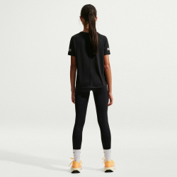 NIKE Pro Fitness Leggings Mädchen 010 - black/white S (128-137 cm)