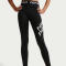 NIKE Pro Fitness Leggings Mädchen 010 - black/white L (146-156 cm)