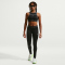 NIKE Pro Dri-FIT Leggings Mädchen 010 - black/white/white S (128-137 cm)