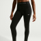 NIKE Pro Dri-FIT Leggings Mädchen 010 - black/white/white S (128-137 cm)