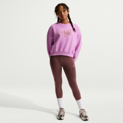 NIKE Sportswear Club Fleece Boxy Sweatshirt Mädchen 503 - lt magenta S (128-137 cm)
