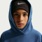 NIKE Pro Dri-FIT Fleece Fitness Hoodie Jungen 461 - mystic navy/black S (128-137 cm)