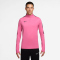NIKE Strike Dri-FIT Fußball langarm Trainingsshirt Herren 684 - pinksicle/black/black/black S