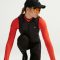 NIKE Tempo Repel Warm Laufweste Damen 010 - black/reflective silv XS