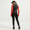 NIKE Tempo Repel Warm Laufweste Damen 010 - black/reflective silv XS