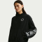 NIKE Sportswear Street Graphics Hoodie Damen 010 - black/college grey XS