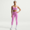 NIKE One High-Waist 7/8-Leggings Damen 503 - lt magenta/white XS