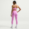 NIKE One High-Waist 7/8-Leggings Damen 503 - lt magenta/white XS