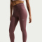 NIKE One High-Waist 7/8-Leggings Damen 502 - tattoo/white XS