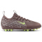 NIKE Jr. Mercurial Vapor 16 Academy Kylian Mbappé AG Fußballschuhe Kinder 200 - plum eclipse/metallic silver 32